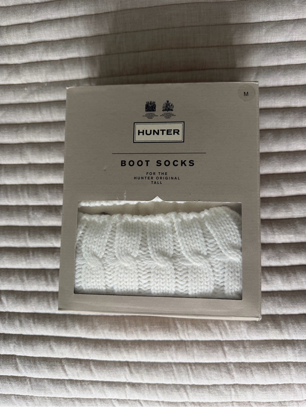 Hunter White Boot Socks - Firm on Price